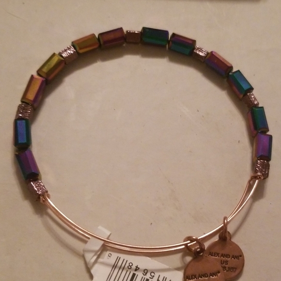 NWT - Alex and Ani Metallic Burgundy Wrap&Gift Box - Picture 4 of 5